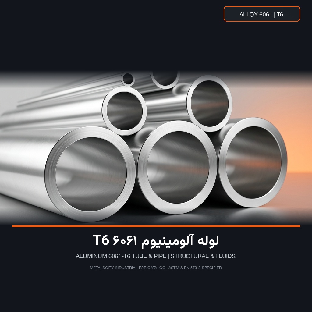لوله آلومینیوم بدون درز و صنعتی